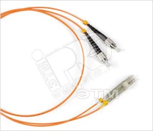Патч-корд волоконно-оптический (шнур) мм 62.5/125 FC-LC duple* LSZH 10 м