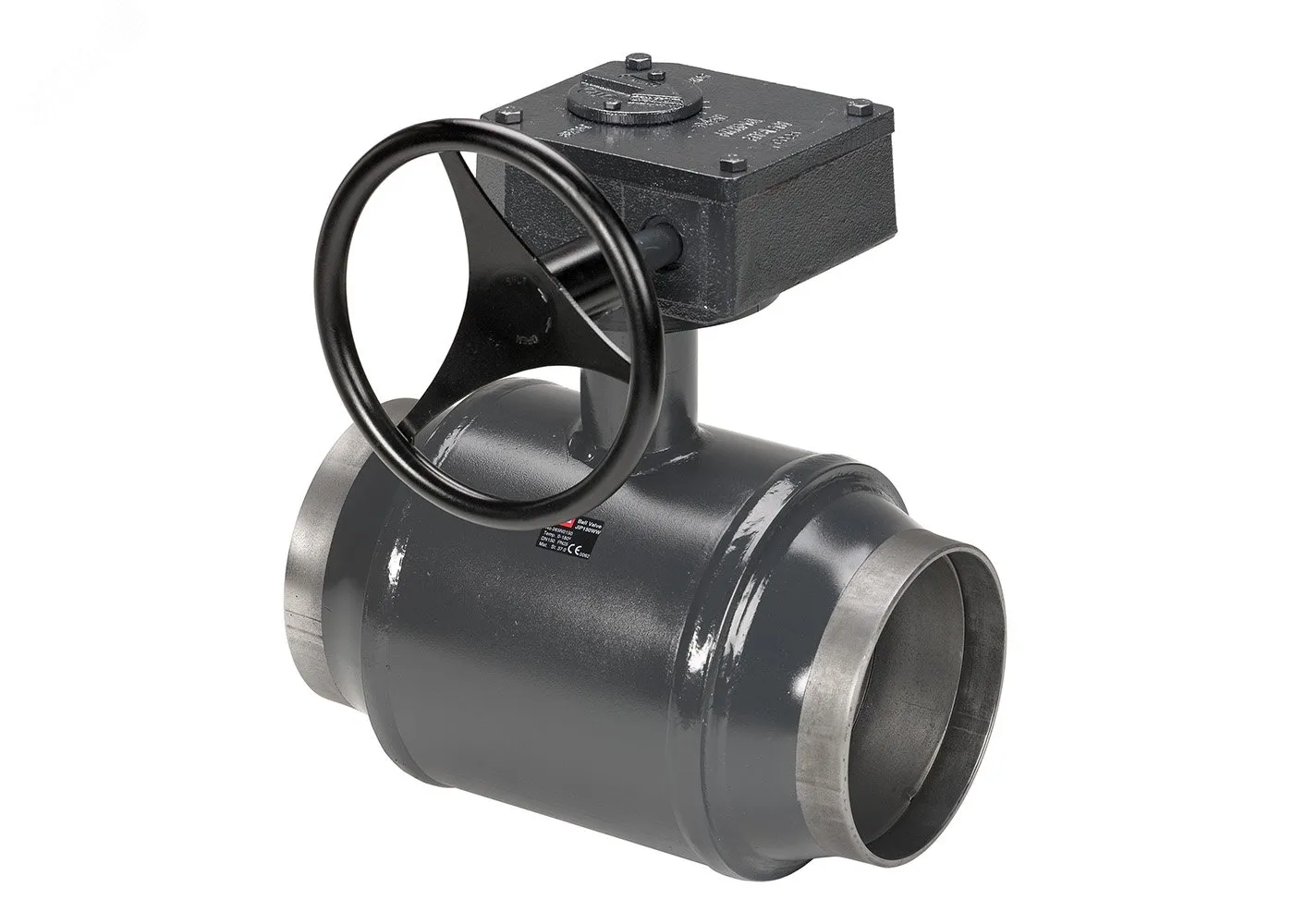 Кран шаровой WW DN250 PN25 WG (приварной, с редуктором, стандартный проход)