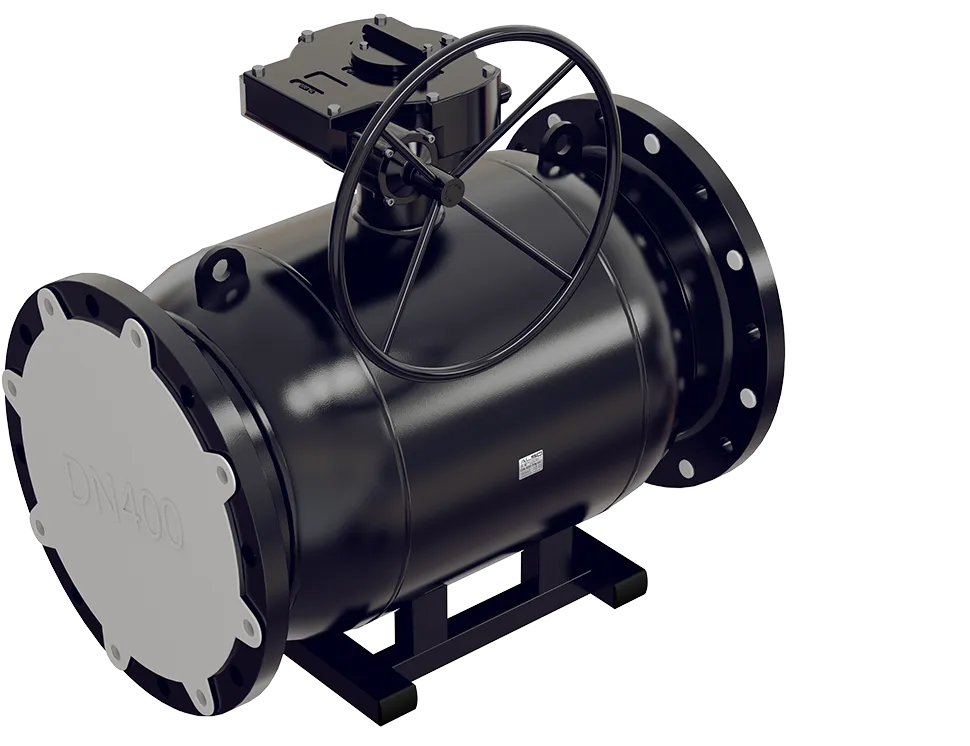Кран шаровой фланцевый полнопроходной под редуктор/электропривод DN 80 PN 25 Ст.20