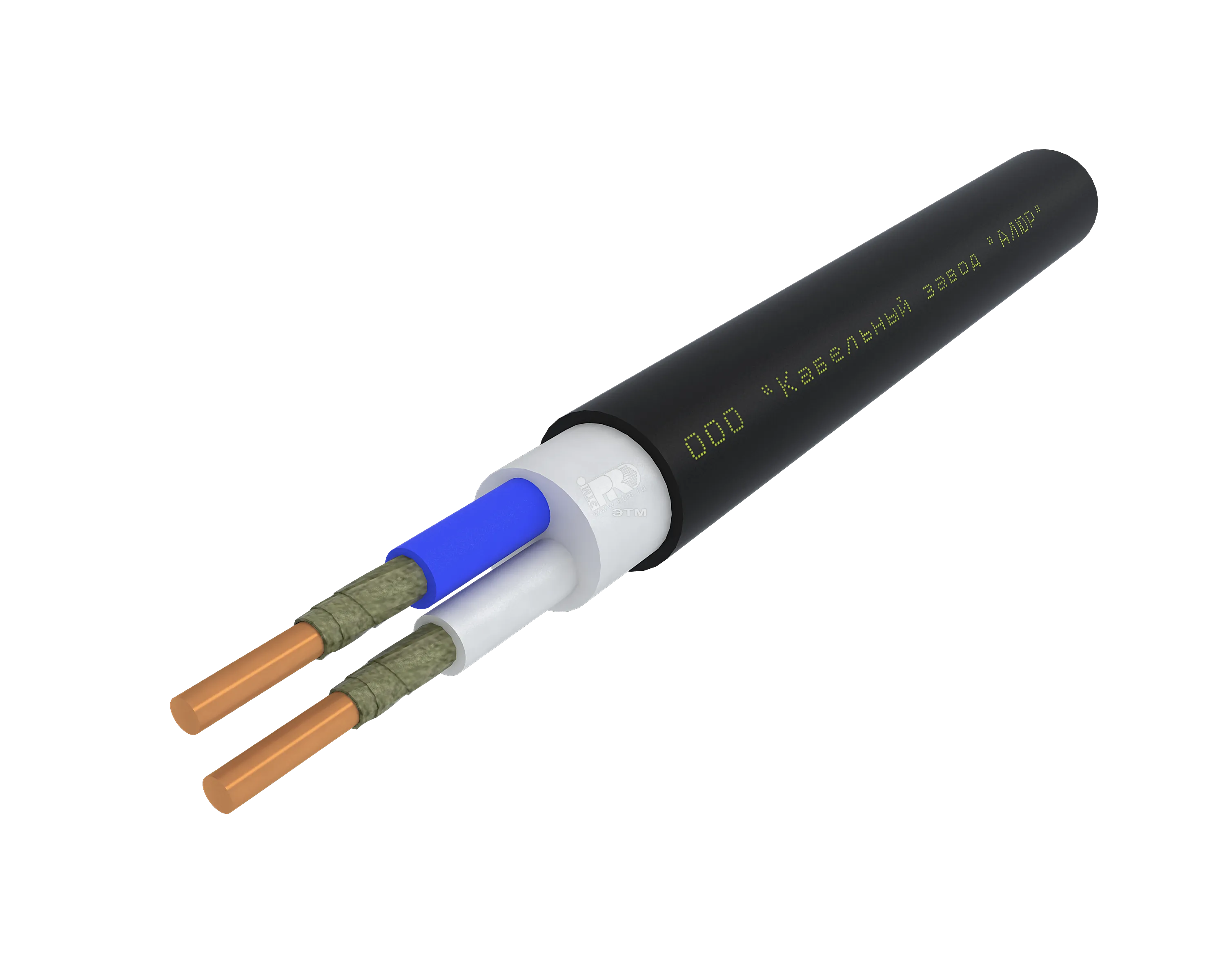 Кабель силовой ППГнг(А)-FRHF 2х10ок(N)-1 однопроволочный (барабан)