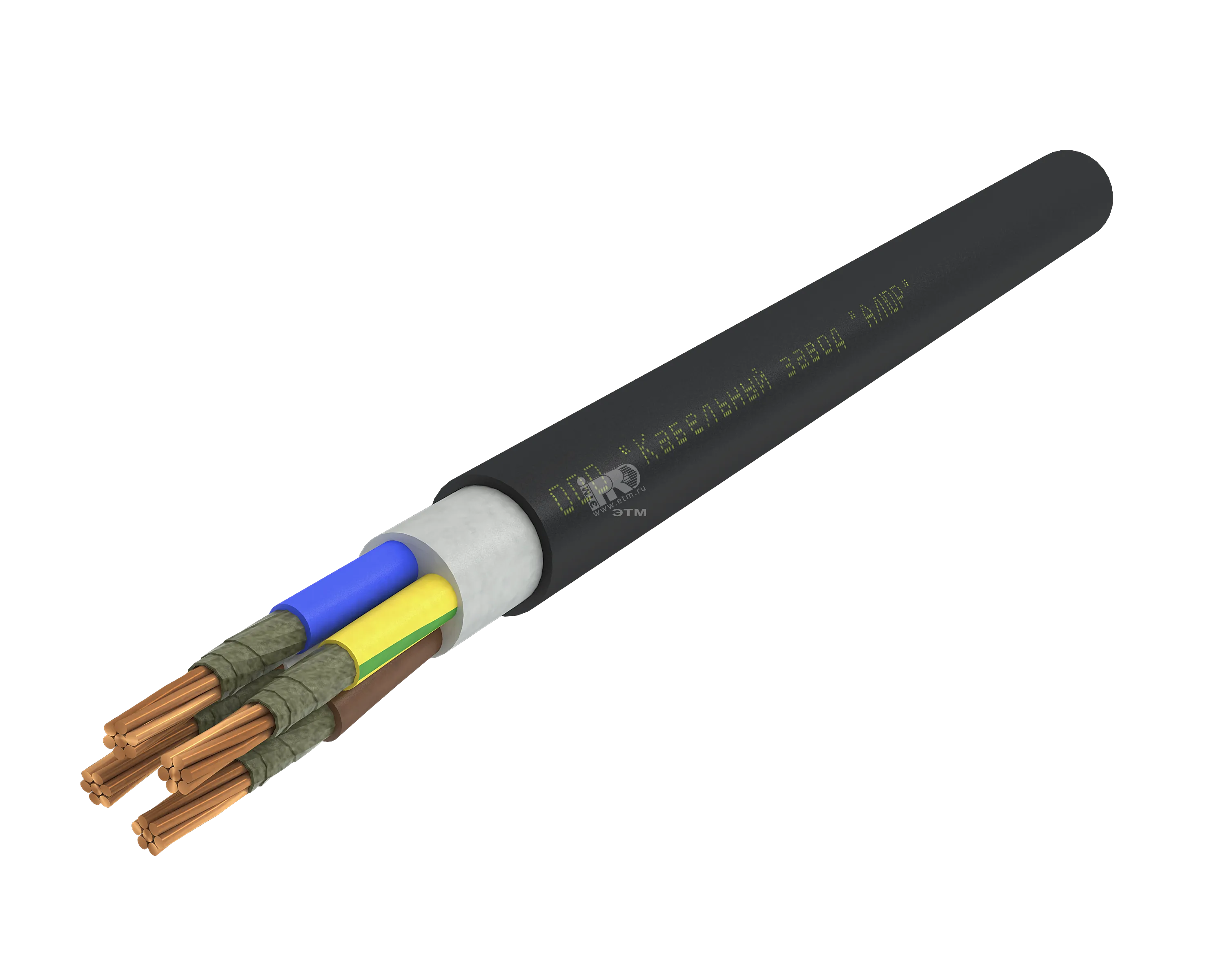 Кабель силовой ППГнг(А)-FRHF 4х50мк(N)-1 многопроволочный (барабан)