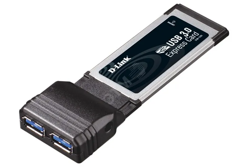 Адаптер для шины ExpressCard 2-портовый USB 3.0 d-link 90968