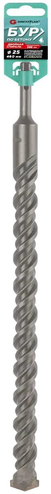 Бур по бетону, SDS-Plus, GreatFlex Light, 16x210 мм