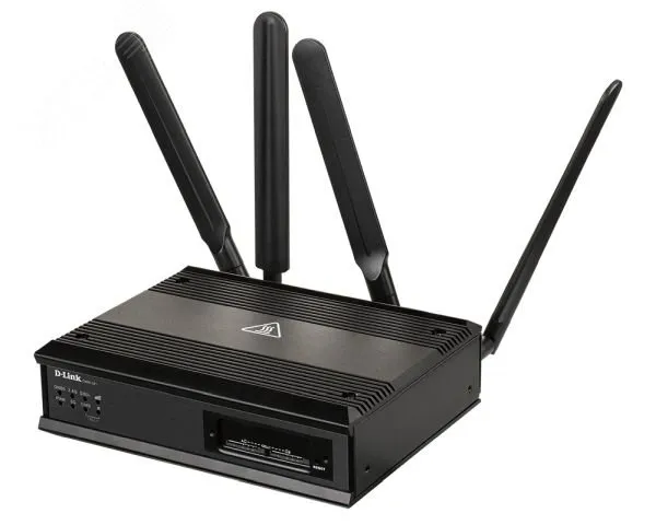 Роутер 1хWAN, 4хLAN, 2хSIM, до 867 Мб/с, 2.4/5 ГГц, 4G LTE,ГЛОНАСС/GPS d-link 125897