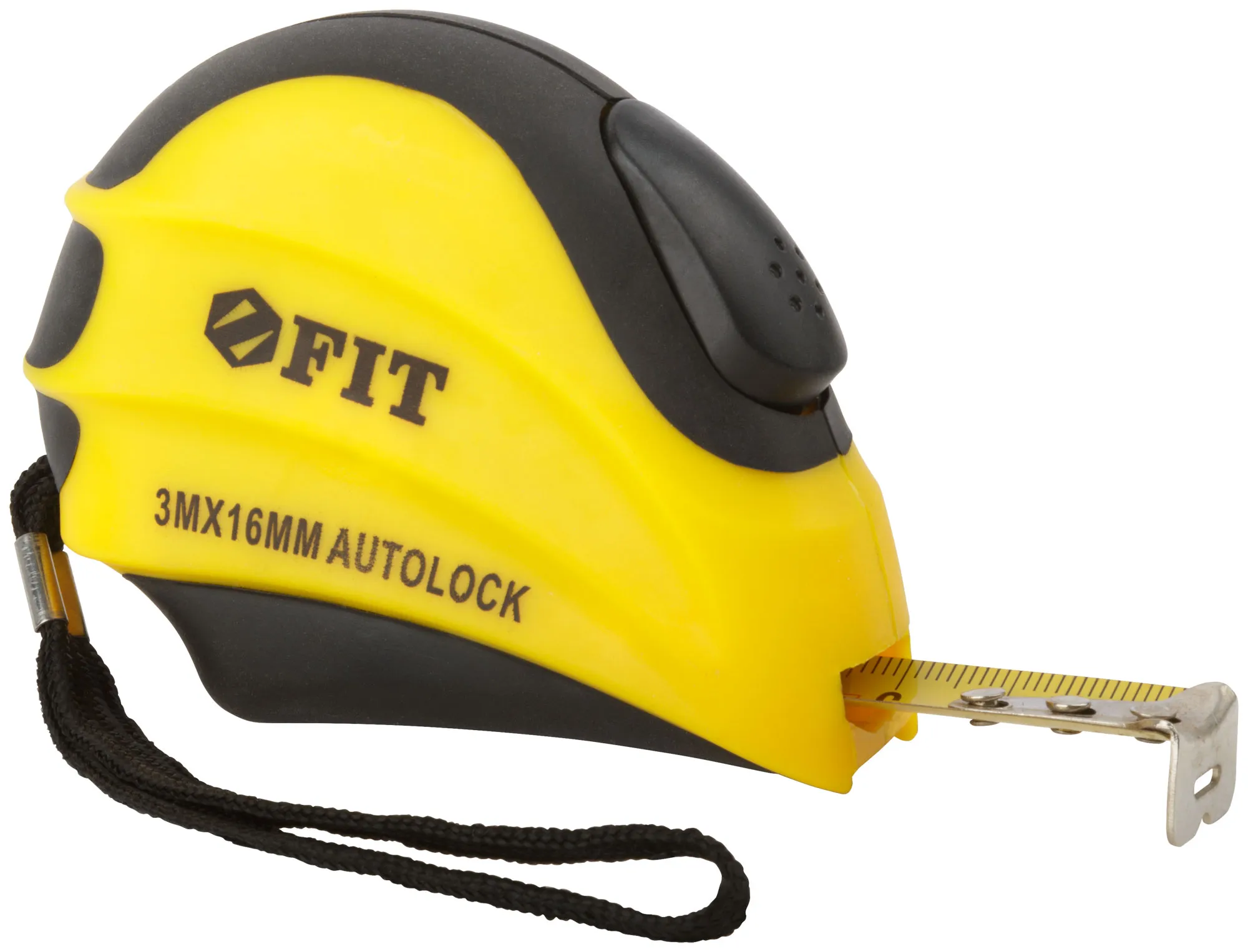 Рулетка с автостопом ''Инфинити'' 3 м x 16 мм fit 17348