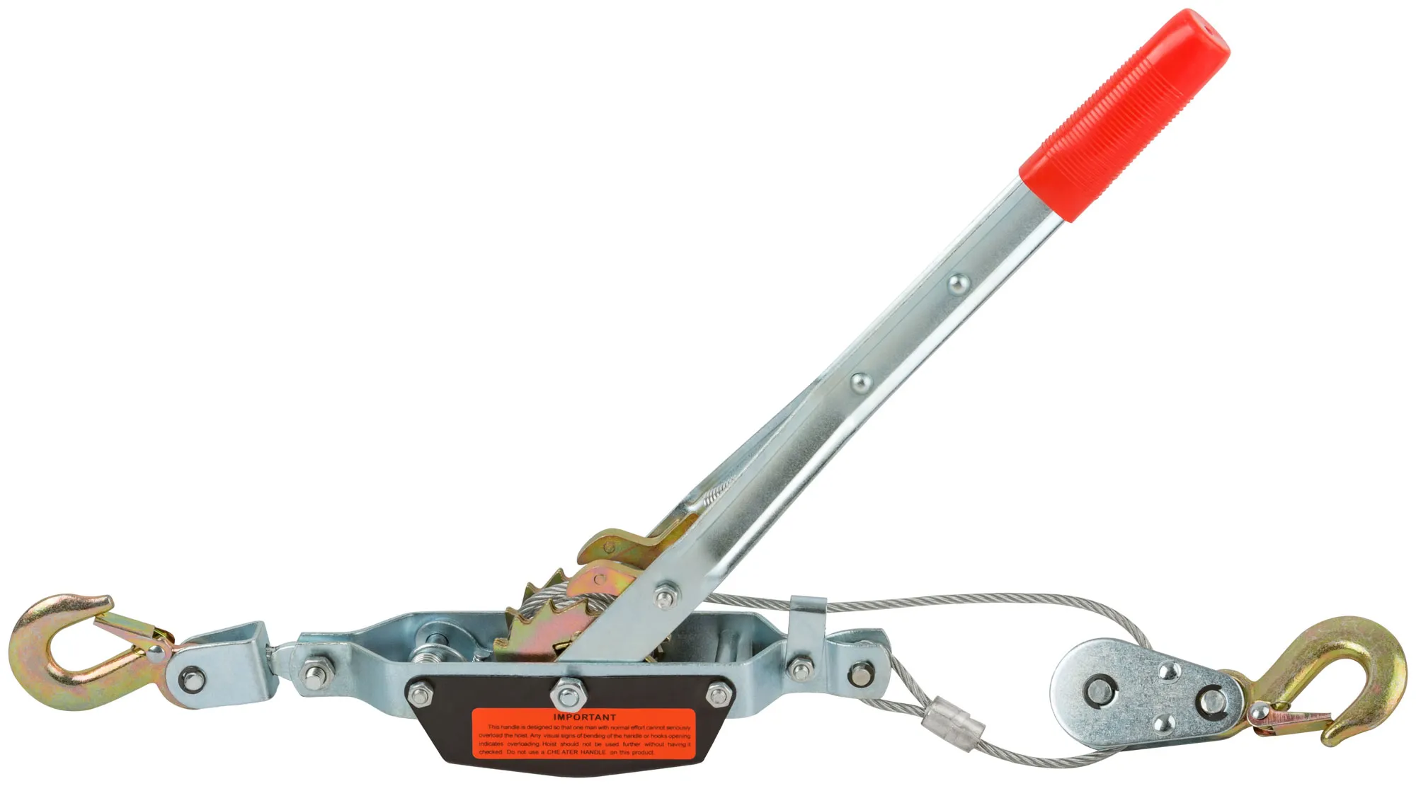 Лебедка ручная усиленная 2000 кг fit 64646