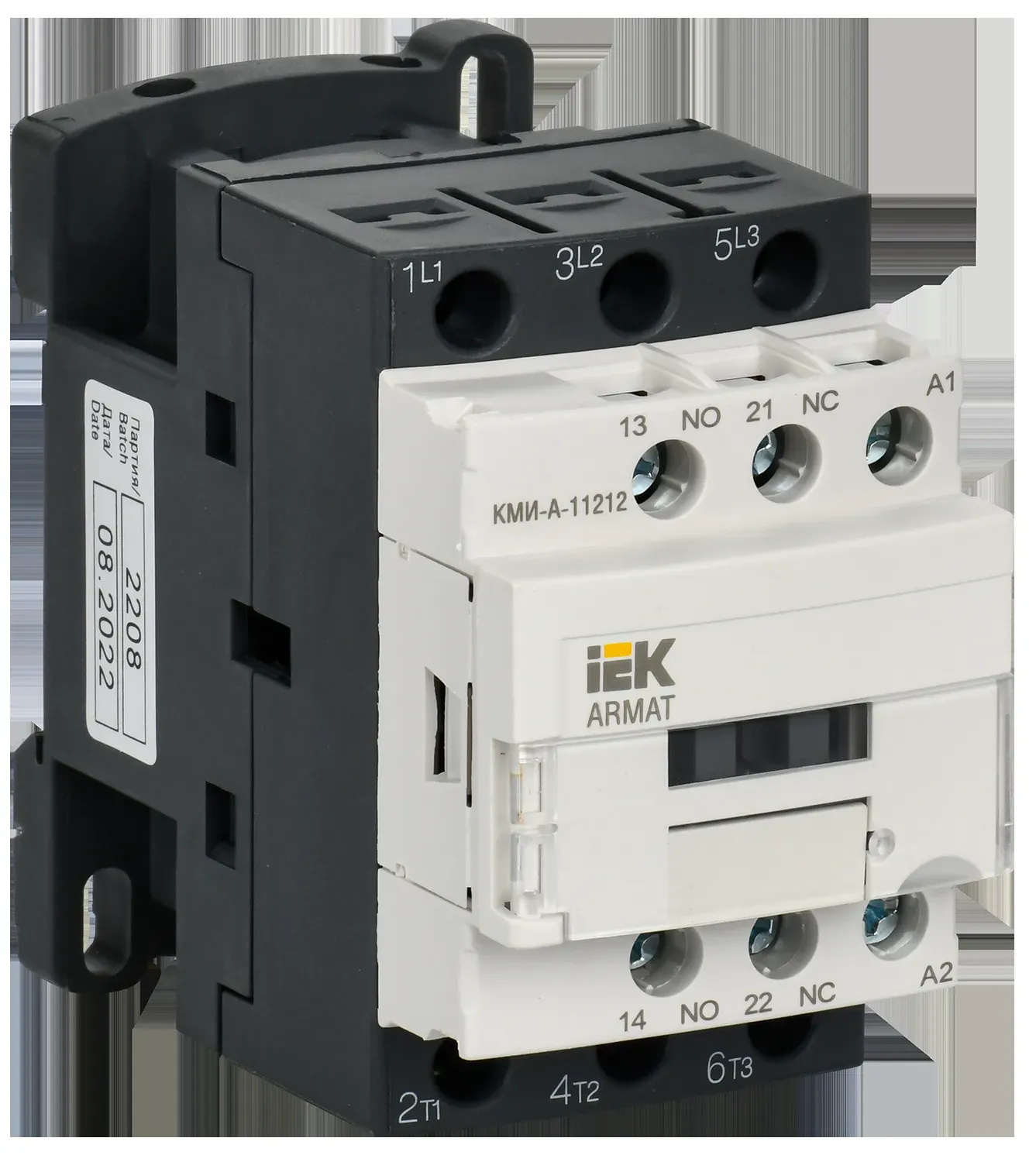 ARMAT Контактор КМИ-А-11212 LC1D 12А 36В/АС3 1НО/1НЗ Iek ar-acc-11-012-036-11