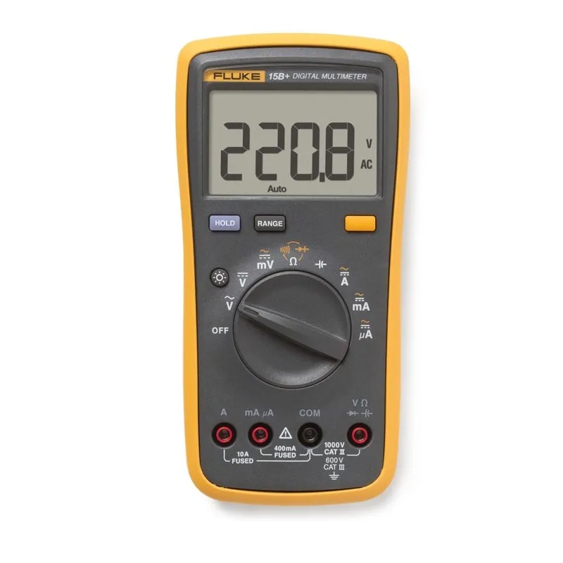 FLUKE-15B+ ERTA, МУЛЬТИМЕТР ЦИФРОВОЙ с поверкой