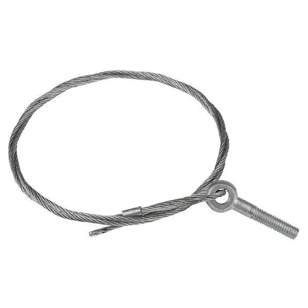 Трос стальной с рым-болтом М6 L=1м (2мм)