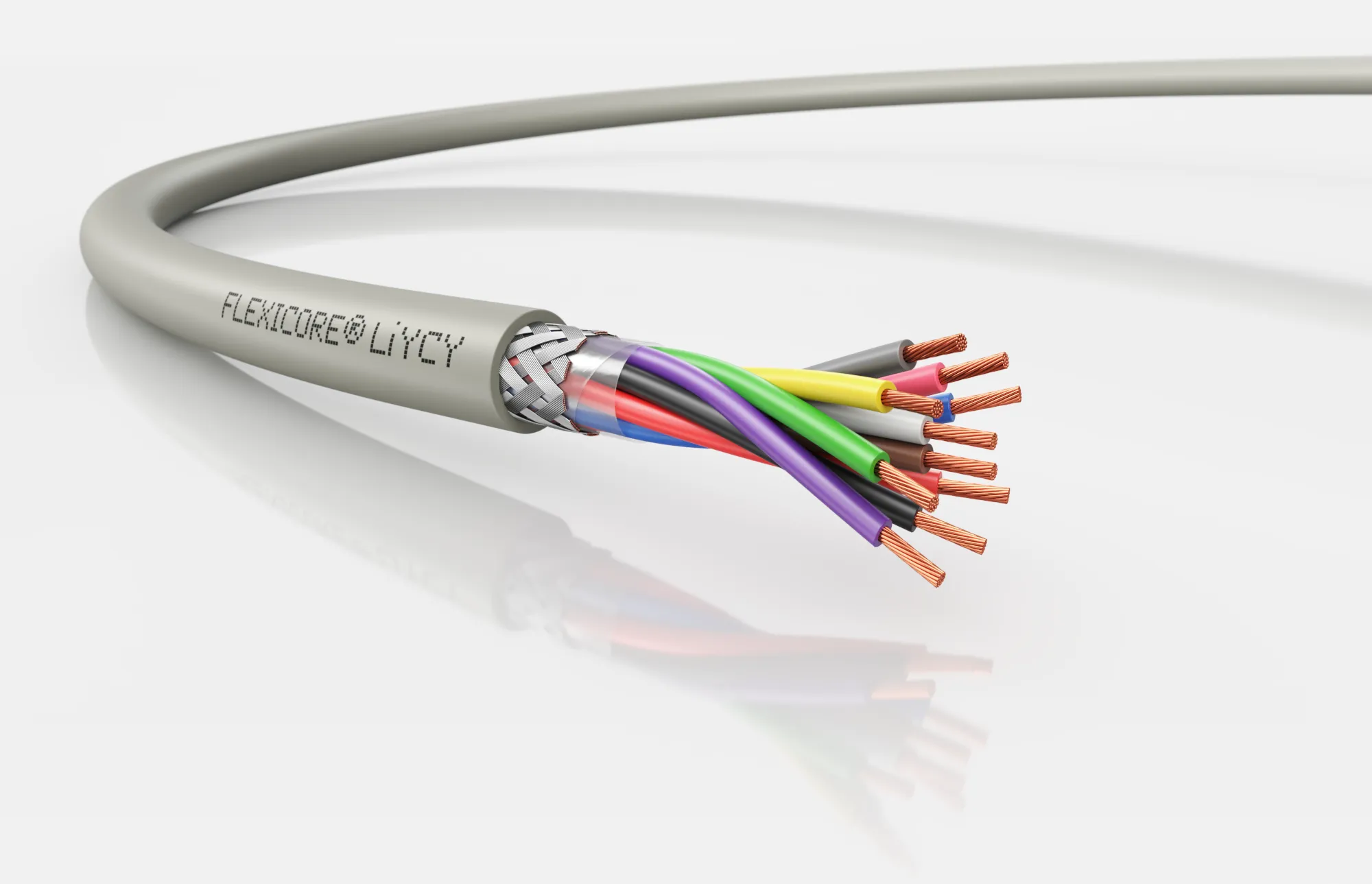 Кабель управления FLEXICORE LiYCY 10x1,0