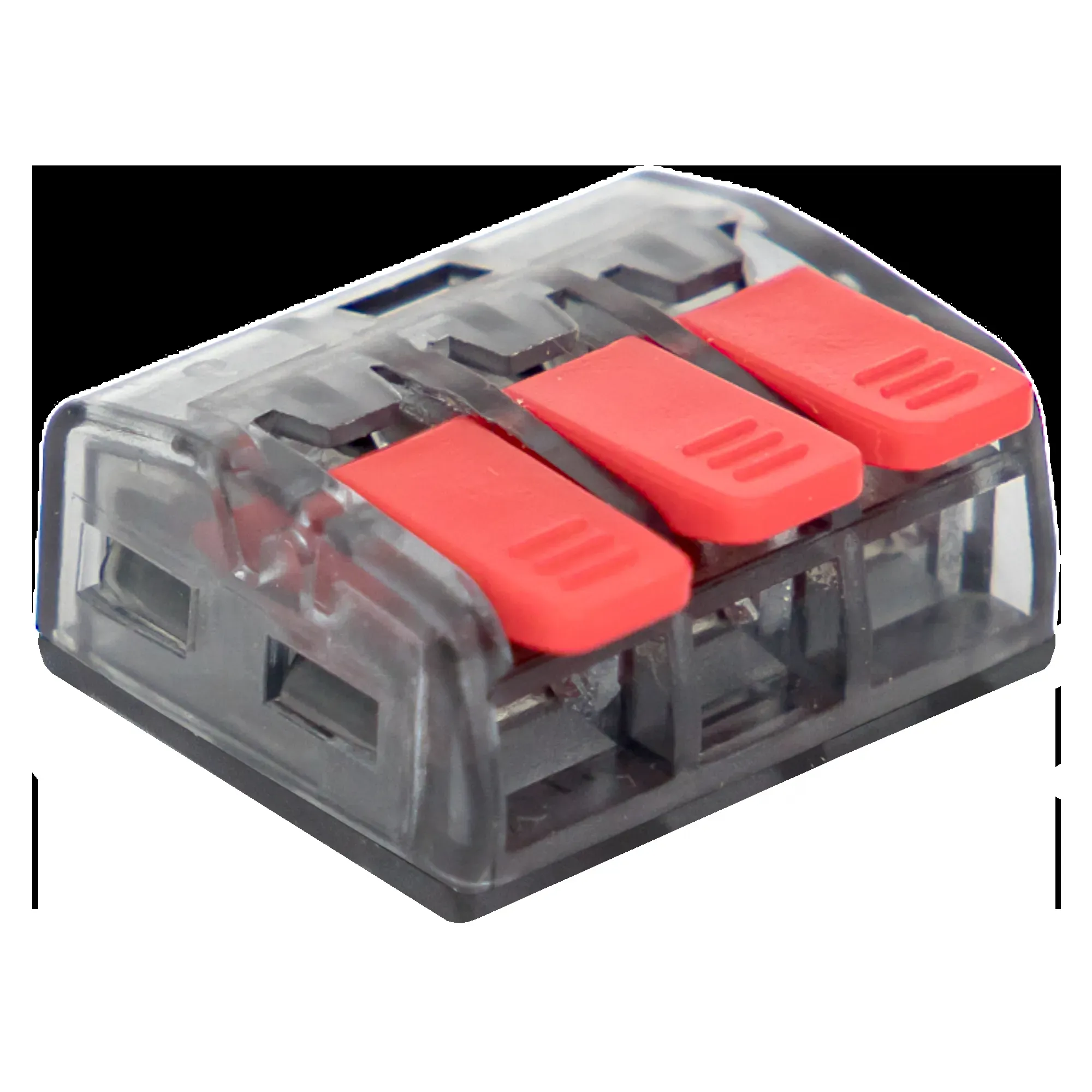 Клемма СМК 221-413 3 отверстия 0.2-4.0 мм2 (100 шт.) PROxima Ekf plc-smk-221-413
