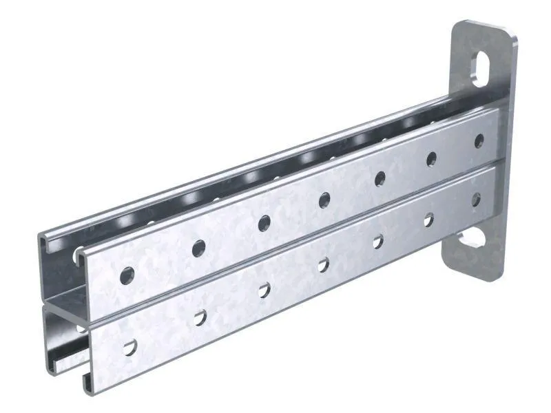 Консоль двойная, 41х41мм, L600мм, INOX 304