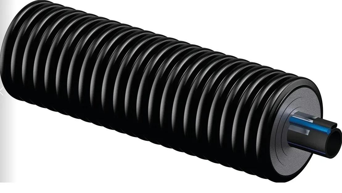 Труба теплоизолированная Ecoflex Supra PLUS 25X2,3/140, РЕ100, PN16, бухта 150