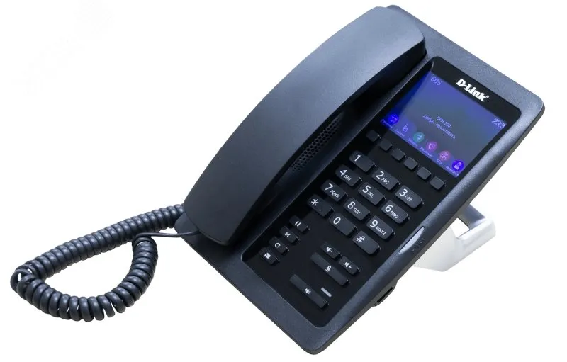 Телефон- IP цветной дисплей, 1 WAN и 1 LAN порт 10/100Base-TX с PoE d-link dph-200se/f1a