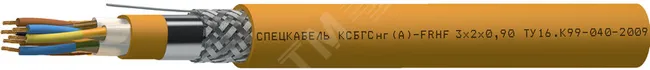 Кабель КСБГСнг(А)-FRHF 1х2х0.90 спецкабель 1856
