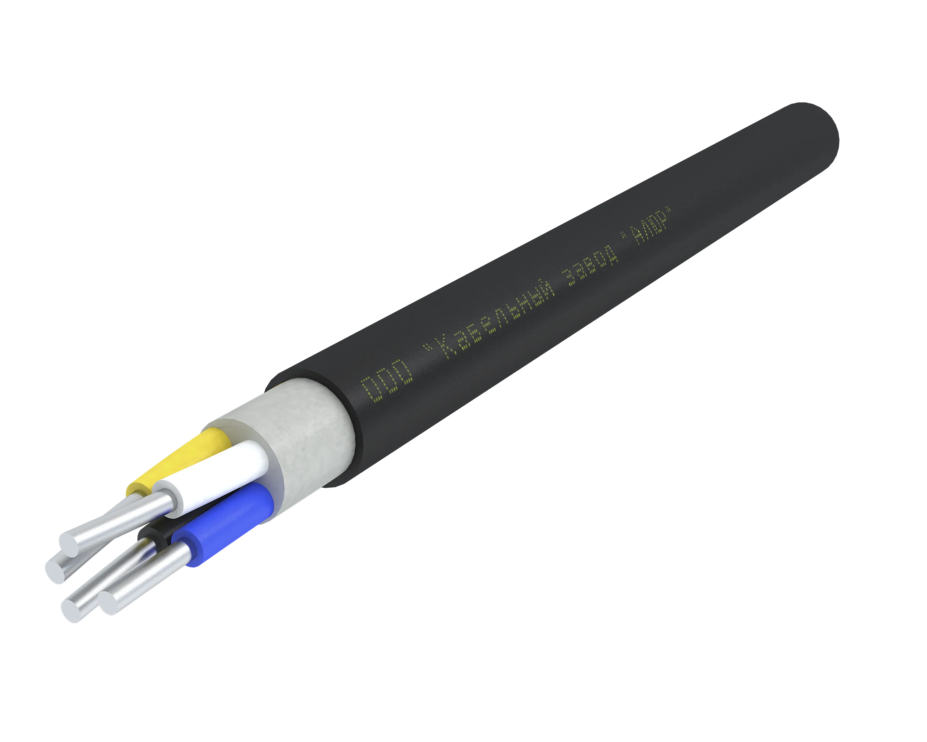 Кабель силовой ЭЛЕКОНД(R)-АсВВГнг(А)-LS 4х2.5 ок(PE)-0.66 Ч. бух