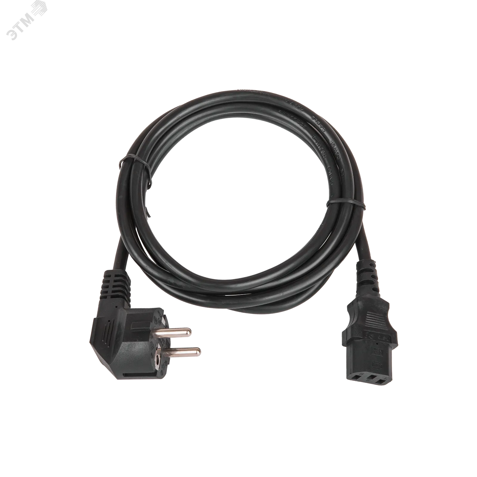 Кабель питания TLKSchuko CEE 7/7 - C13 3x1мм2 1.8 м 250В 10A черный