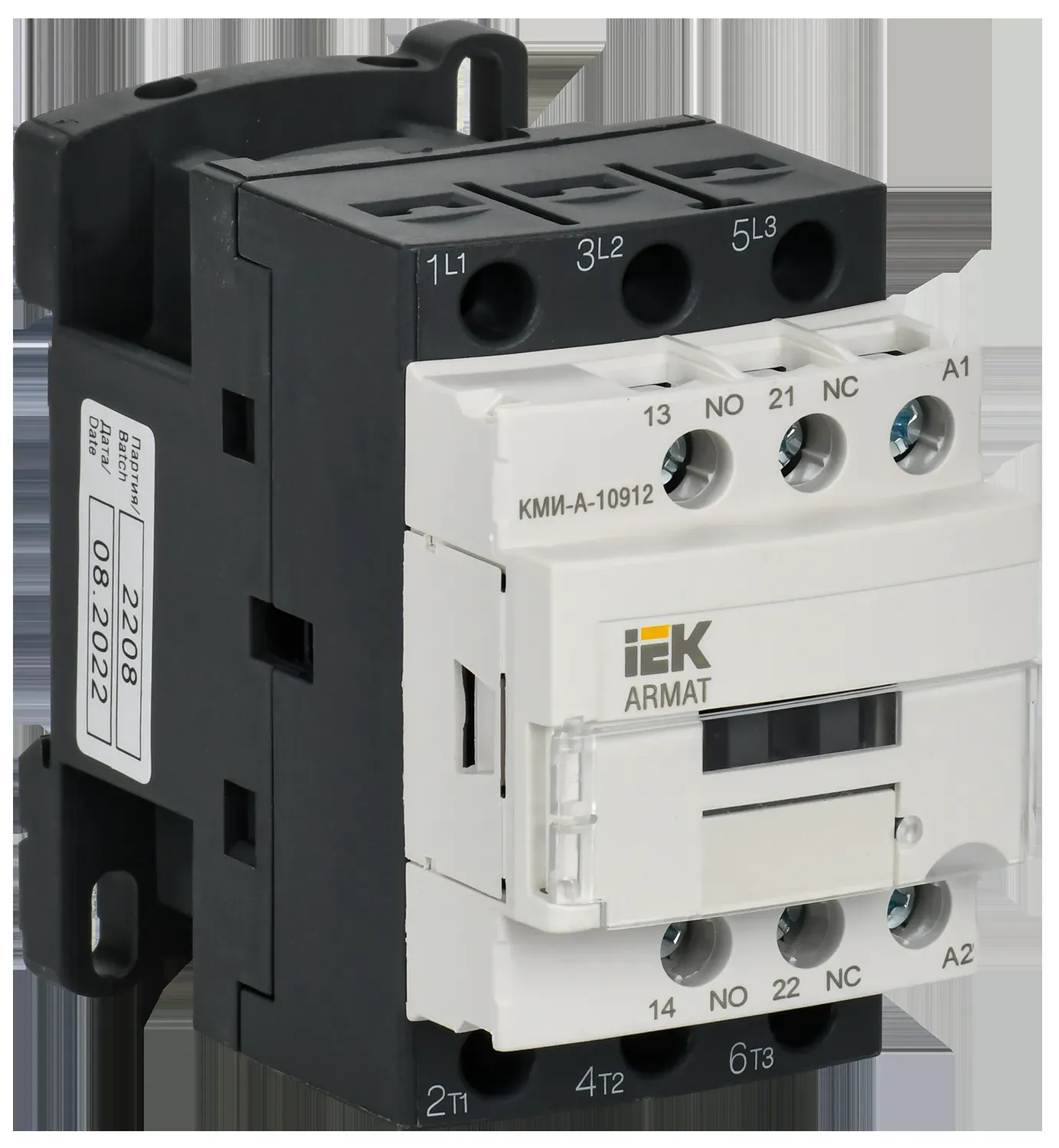 ARMAT Контактор КМИ-А-10912 LC1D 9А 110В/АС3 1НО/1НЗ Iek ar-acc-11-009-110-11