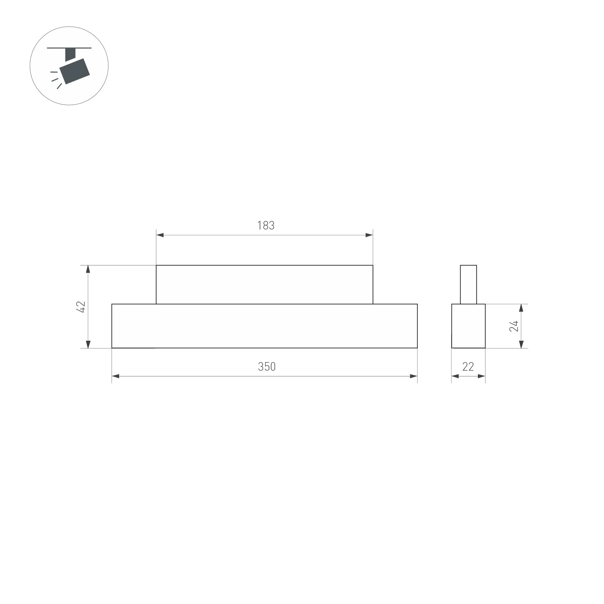 Герметичный флэш-модуль ARL-D12 5V RGB (, Закрытый, IP67)