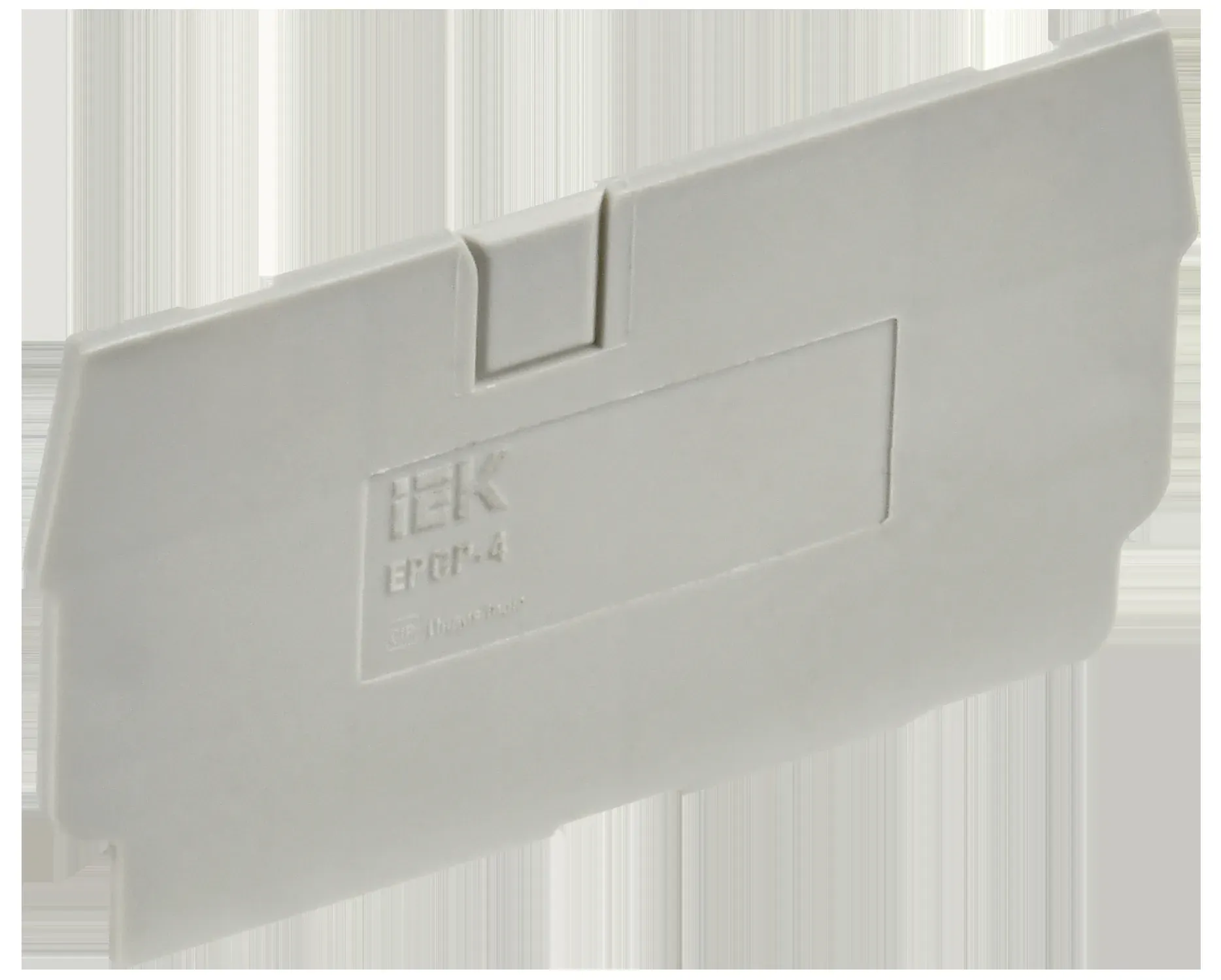 Заглушка для CP 4мм2 серая IEK