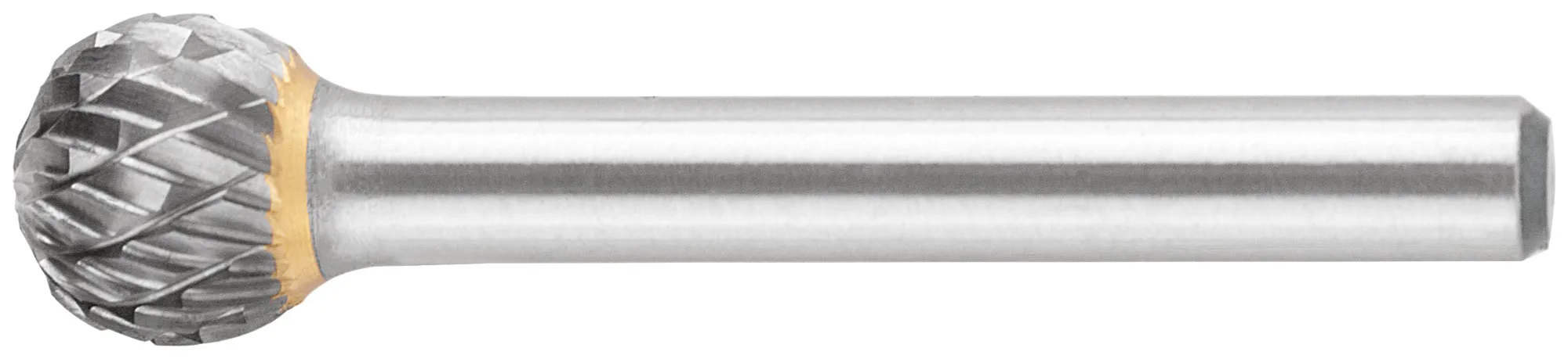 Шарошка карбидная, штифт 6 мм, тип ''D'', сферическая 12х10х55 мм fit 36613
