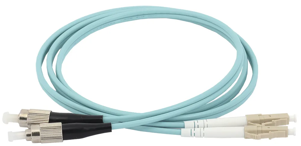 Патч-корд оптический 50/125 (OM3) FC/UPC-LC/UPC (Duplex) 50м