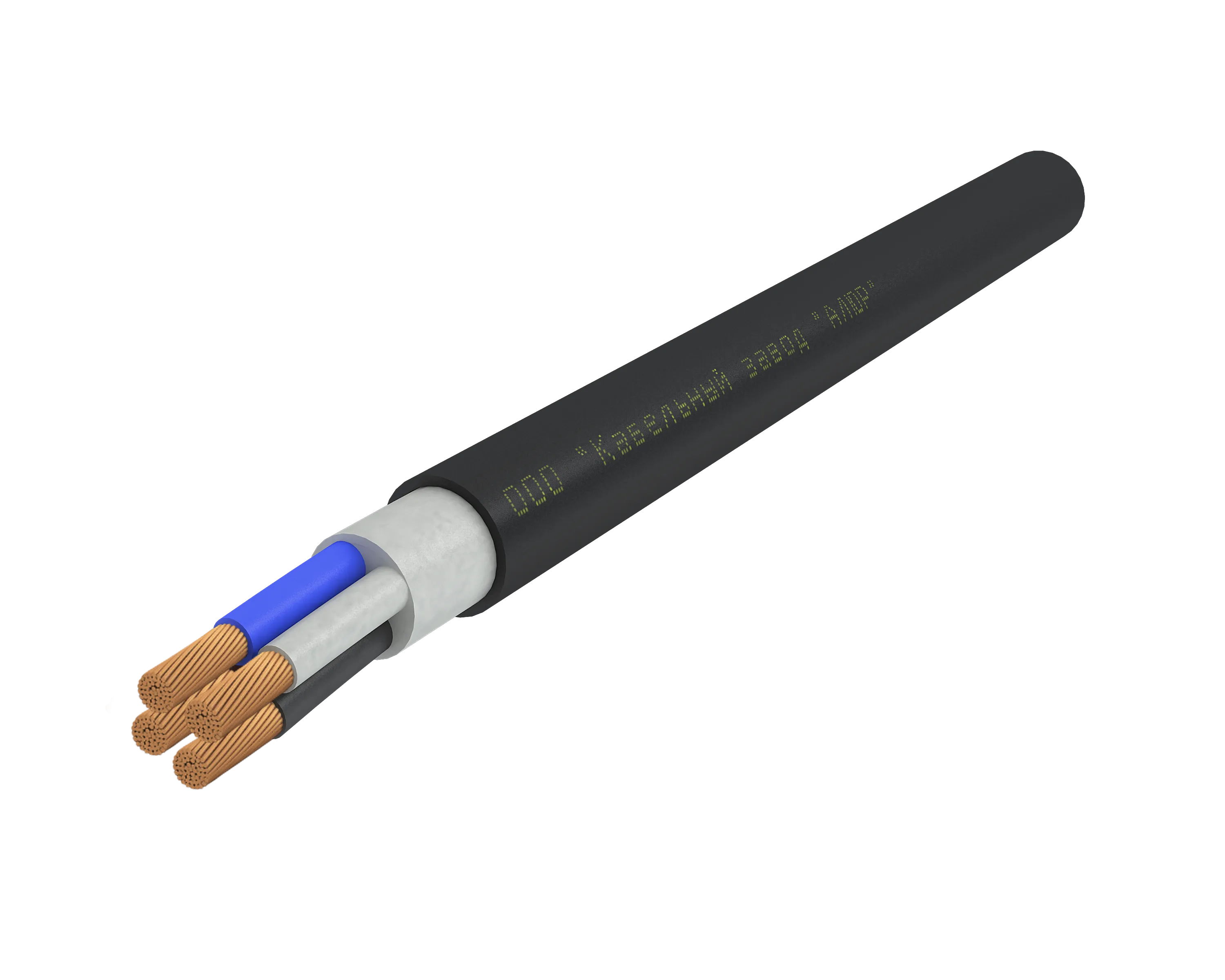 Кабель силовой КГВВнг(А)-LS 4х1(N) 220/380-3 100м