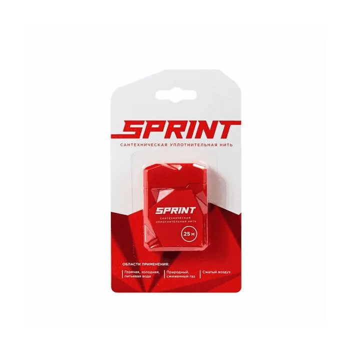 Нить уплотнит 25м вода, газ в блистере SPRINT
