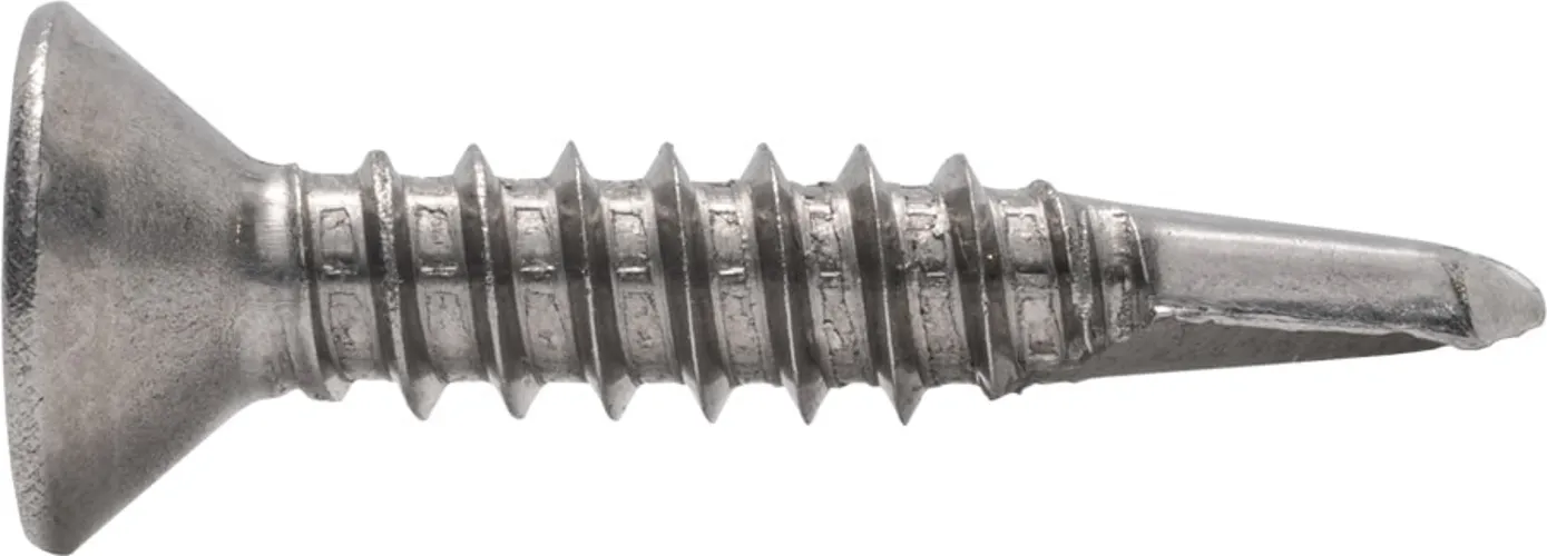 Саморез с потайной головкой с буром DIN 7504O  3,9x32 A2