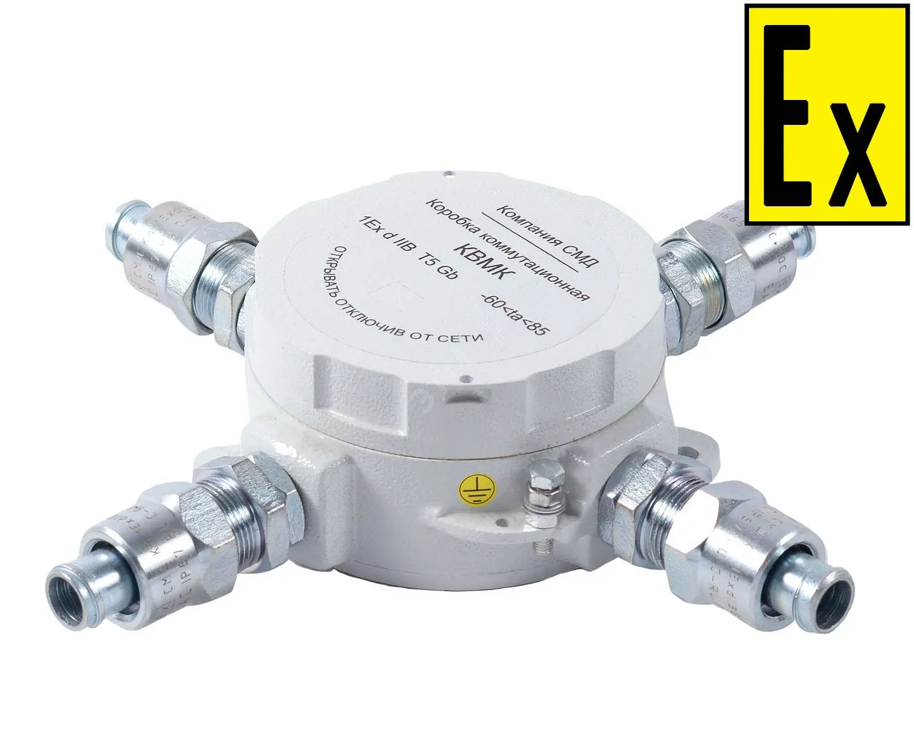 Коробка коммутационная взрывозащищенная КВМК 3.1 Exd-A-101006 -2 (КМ15)