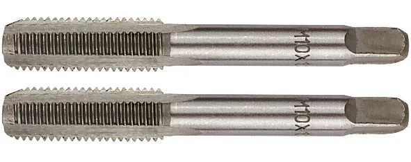 Метчики ручные, комплект 2 шт М5 х 0.8 мм fit 70882м