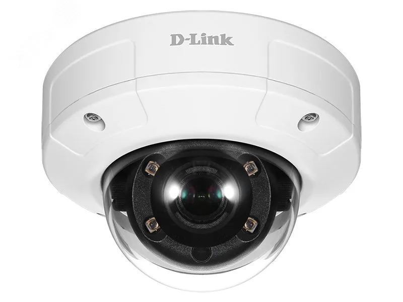 Видеокамера HD 2Мп внешняя купольная c ИК-подсветкой до 20м (2.8мм) d-link dcs-4602ev/upa/b1a