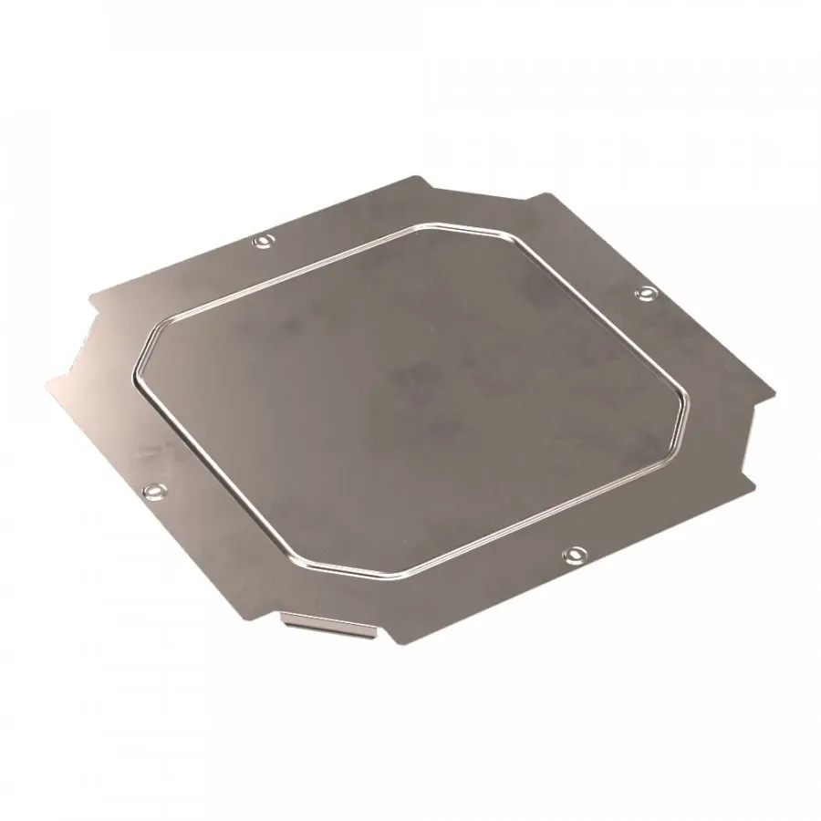 Крышка ответвителя Х-образного Стандарт INOX (AISI 409) 400