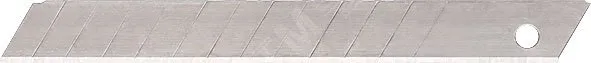 Лезвия для ножа технического 9 мм, 12 сегментов (10 шт) fit 10405м