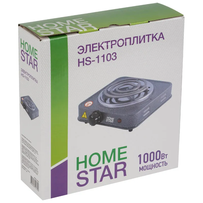 Электроплитка HS-1103, нагревательный ТЭН