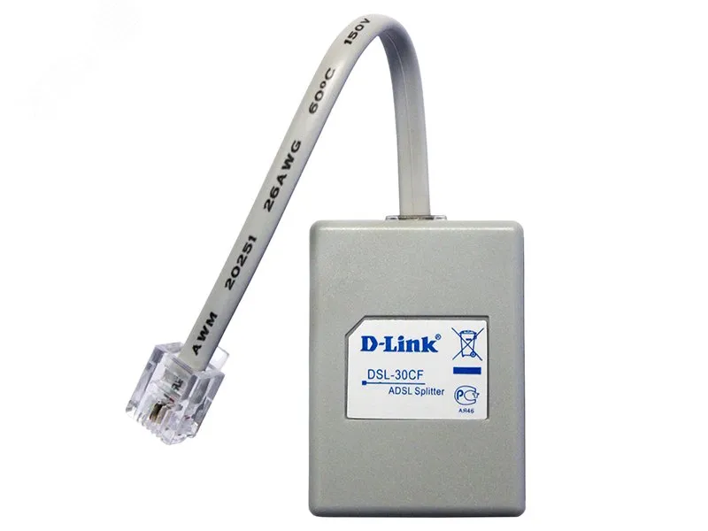 Сплиттер ADSL d-link 11118