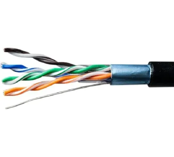 Витая пара Median FTP Cat.5e 4x2xAWG24 Cu PE Outdoor 305м