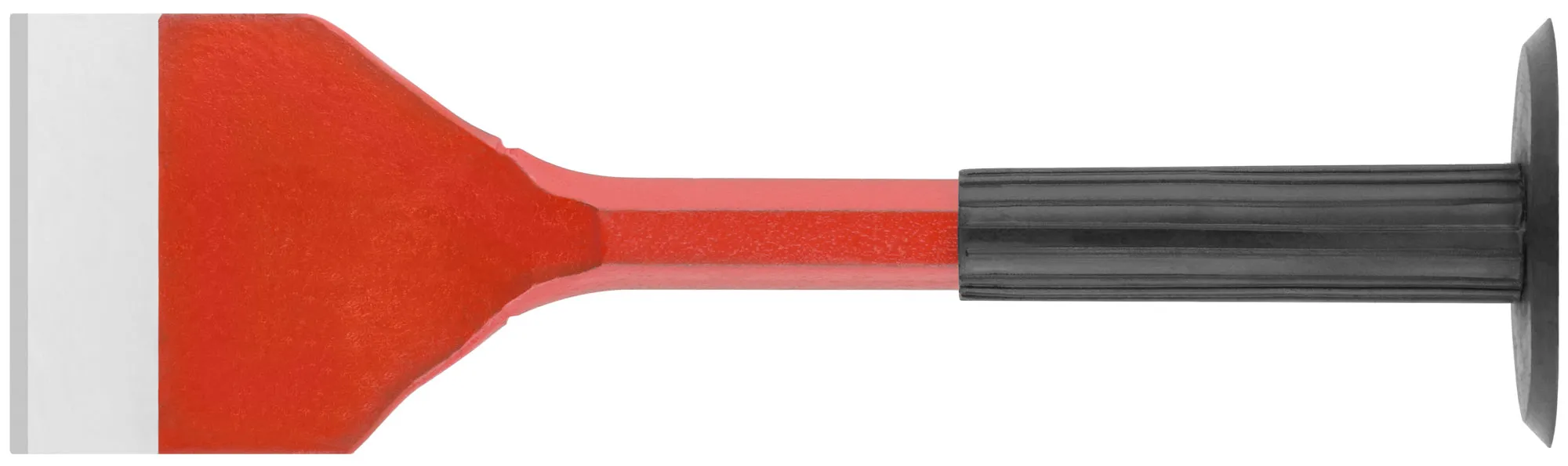 Зубило широкое с резиновым протектором 250х16х65 мм fit 46708