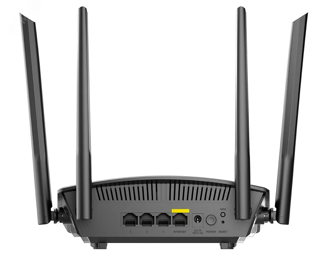 Роутер AX1800 1хWAN, 3хLAN, до 1775 Мб/с, 2.4-5 ГГц d-link dir-x1860/ru/r1a