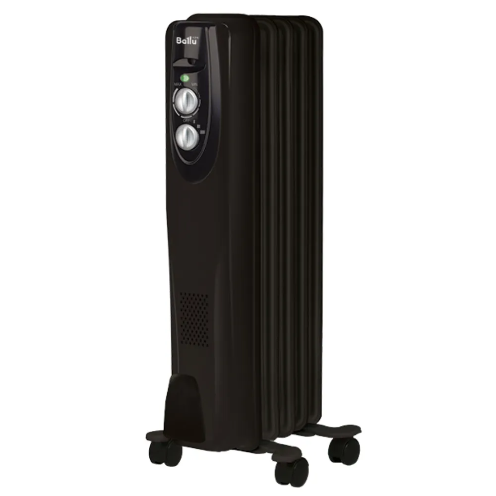 Радиатор масляный Classic black BOH/CL-05BRN 1000 5 секций ballu нс-1050873