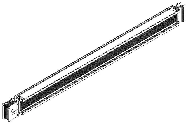 LINEBAR Секция прямая 630А Al 3L+N+PER некрашеная IP55 транспортировочная IEK