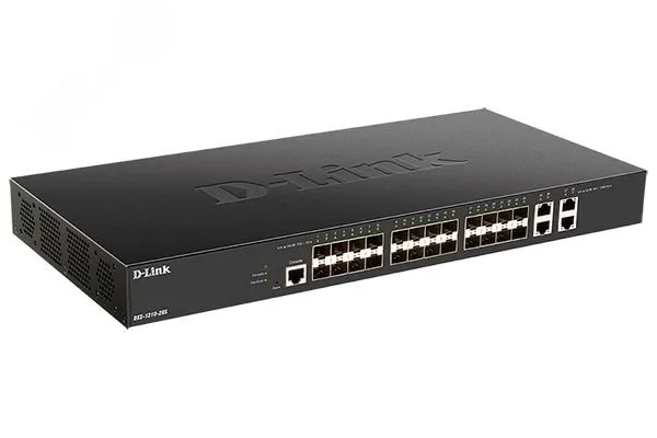 Коммутатор управляемый L2 28 портов RJ45/SFP 10000 (10G) Мб/с d-link 128028