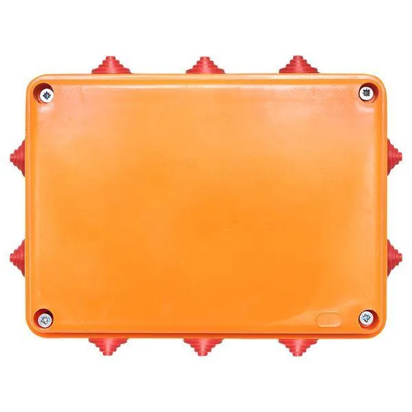 Коробка огнестойкая 190х140х70мм IP55, 3 двойных клеммника 1,5-10 мм2