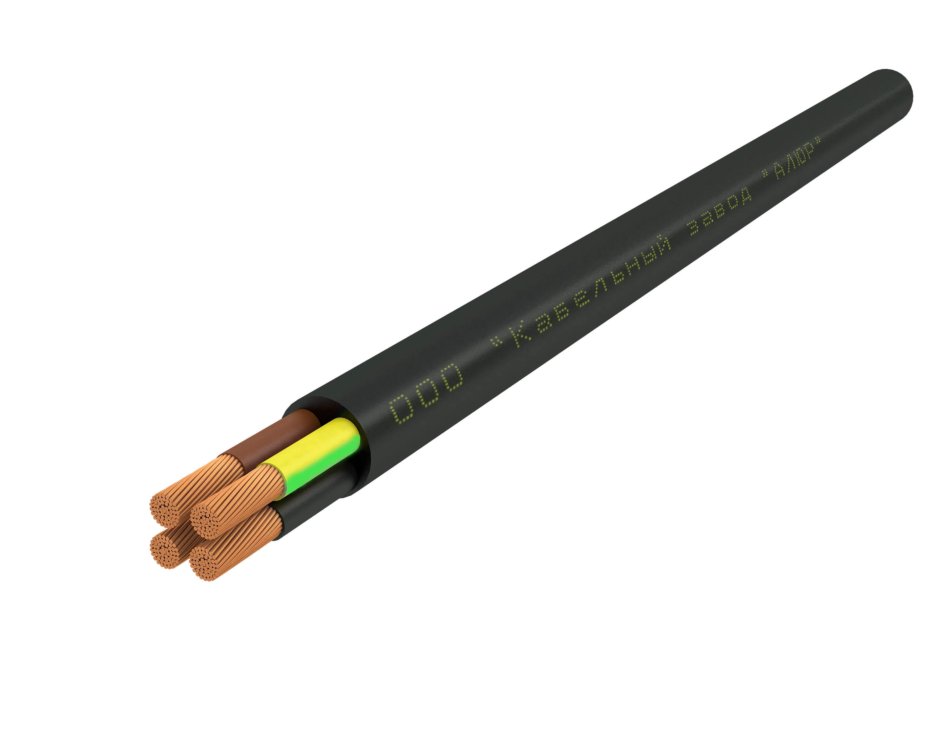 Кабель силовой КГТП-ХЛ 4х2.5(PE)-380/660-3бар