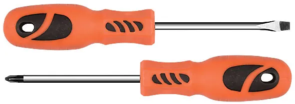 Отвертка, CrV сталь, пластиковая ручка PH1 x 100 мм fit 53683м