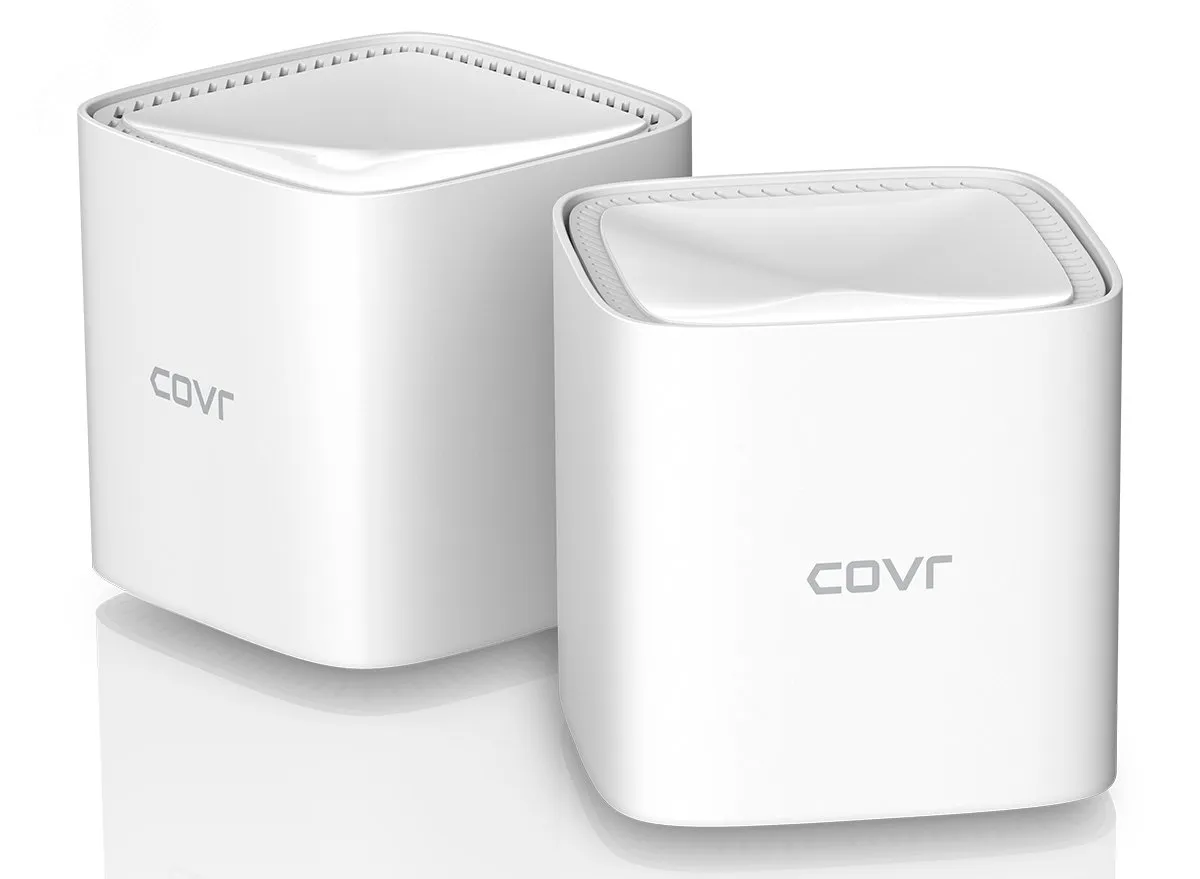 Точка доступа Mesh Wi-Fi AC1200 2 гигабитных порта Ethernet, до 1200 Мб/с d-link covr-1102/e