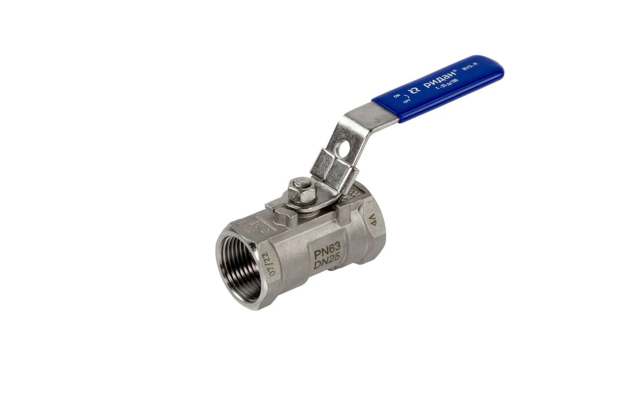 Кран шаровой резьбовой BVS-R DN25 PN63