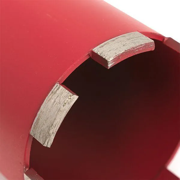 Коронка алмазная (верхнее пылеудаление) DCH-82/120MHS (120мм) Micro Hit Laser M16 Professional