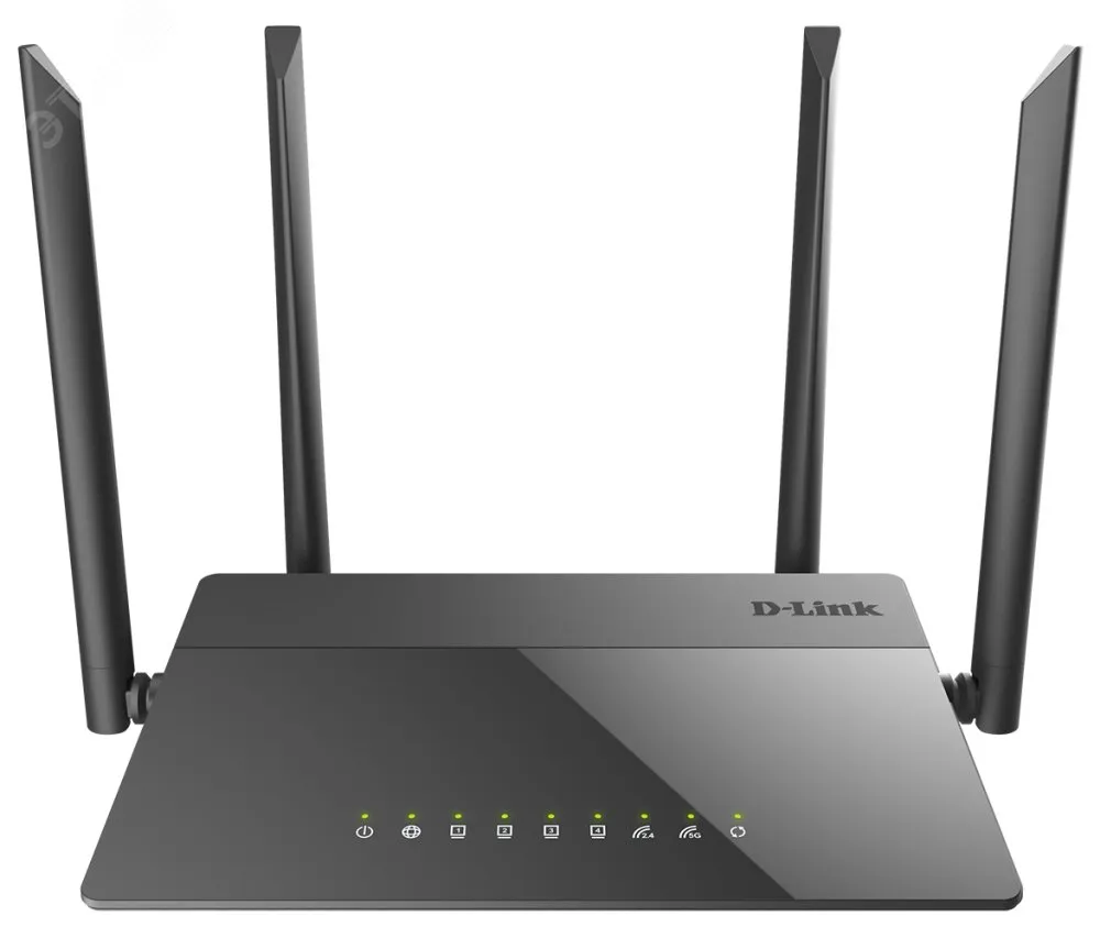 Роутер AC1200 Wave 2 1хWAN, 4хLAN, до 1167 Мб/с, 2.4-5 ГГц, MU-MIMO d-link 134302