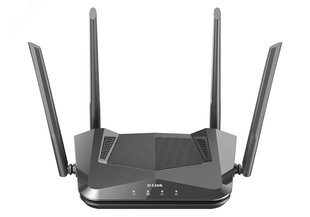 Роутер AX1500 1хWAN, 3хLAN, до 1500 Мб/с, 2.4-5 ГГц, EasyMesh d-link dir-x1530/ru/a1a